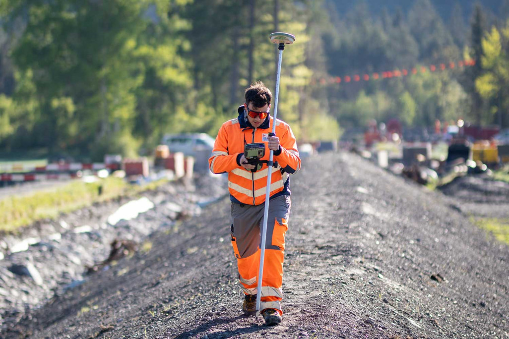 Fabio Piccinelli, GPS-Vermessung GPS, Geomatiker, HMQ AG