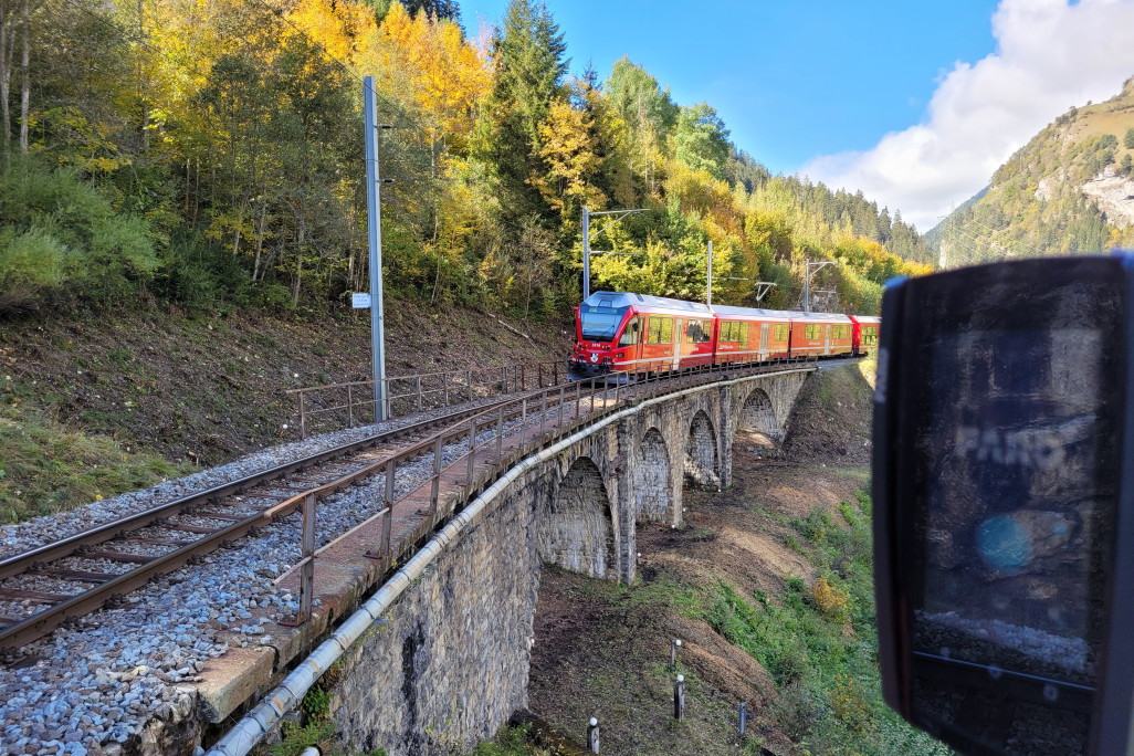 Geländeaufnahme RHB Viadukt Alte Kantonsstrasse