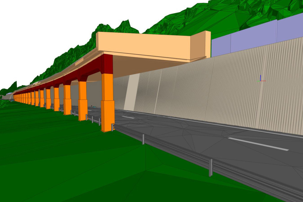 N29 Julierstrasse, BIM Infrastruktur