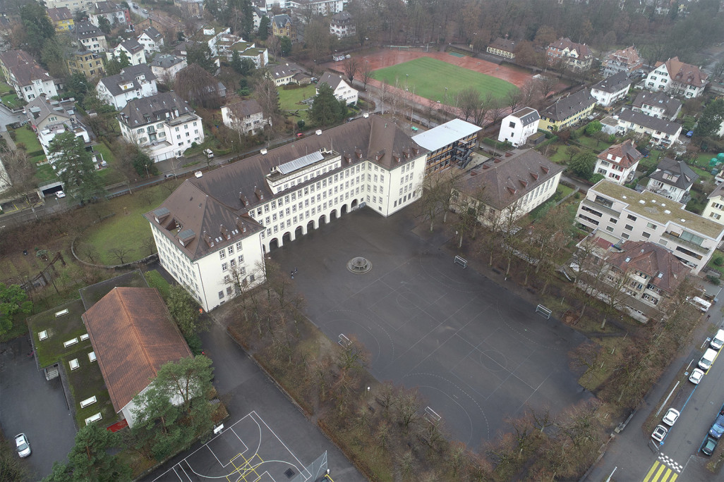 Schulanlage Liguster, Digitales Geländemodell