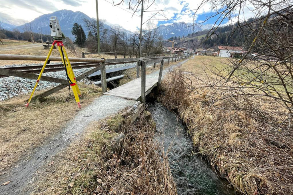 Nollakanalbrücke und Abzugskanalbrücke der Rhätische Bahn AG