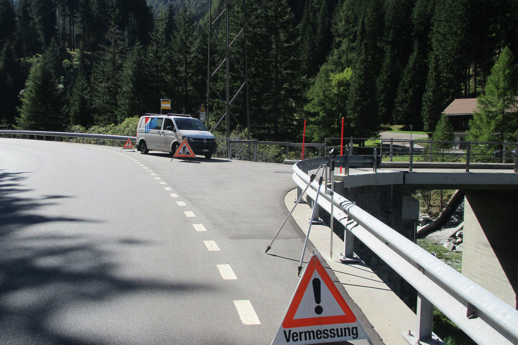 Zufahrtsbrücke Kraftwerk