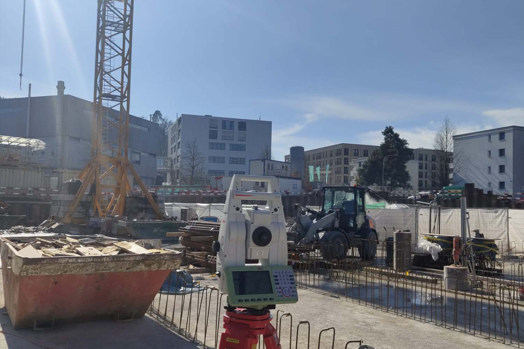 HMQ AG, Vermessung, Bauprojekt, Brandrietstrasse, Rütistrasse
