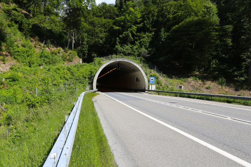 Vermessung Tunnel auf A13